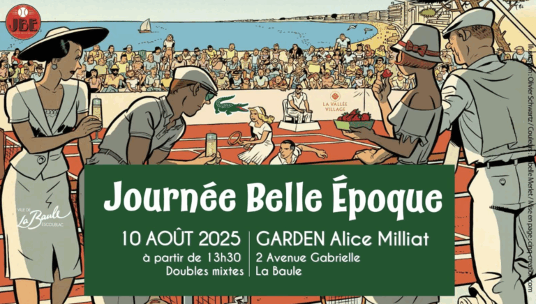 La Baule, Journée Belle Époque Tennis !