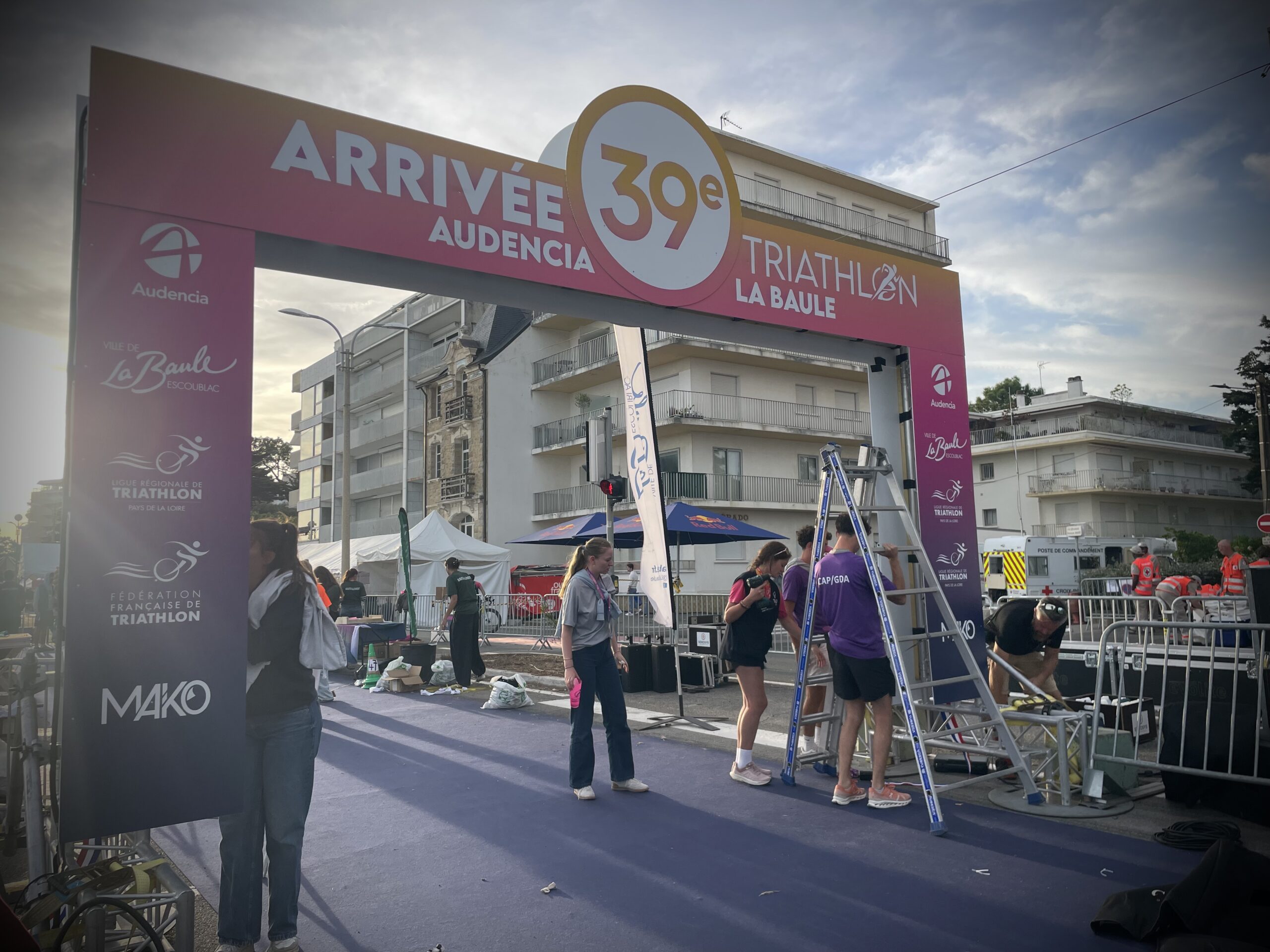 Triathlon Audencia,  La Baule a vibré à pleine vitesse !